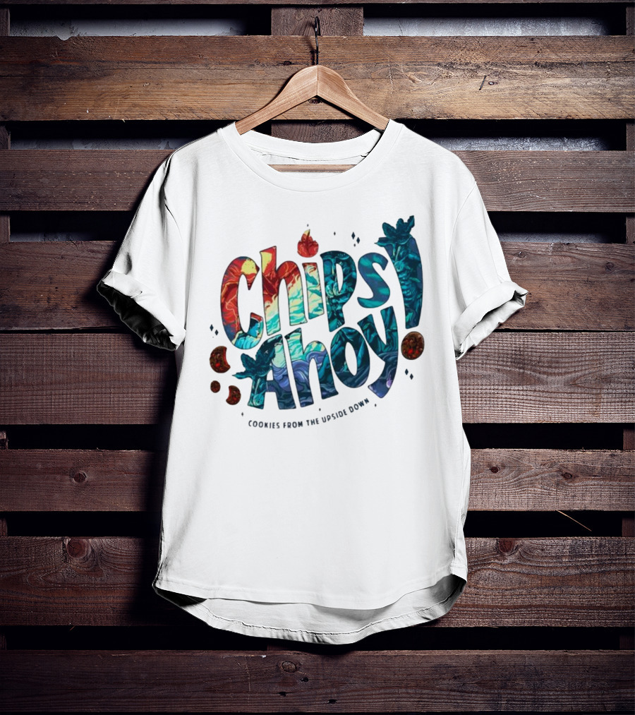 Chips Ahoy Cookies From The Upside Down Stranger Things Inspired T-Shirt