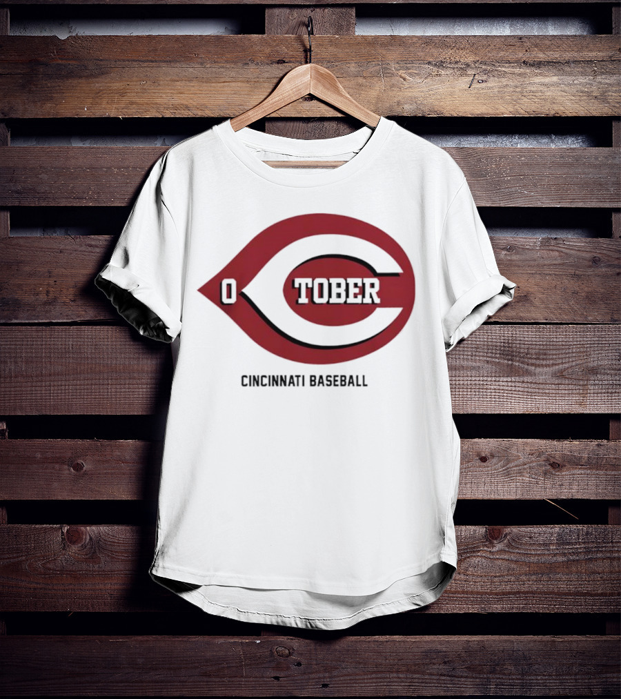 Cincinnati Reds Redtober October Baseball T-Shirt