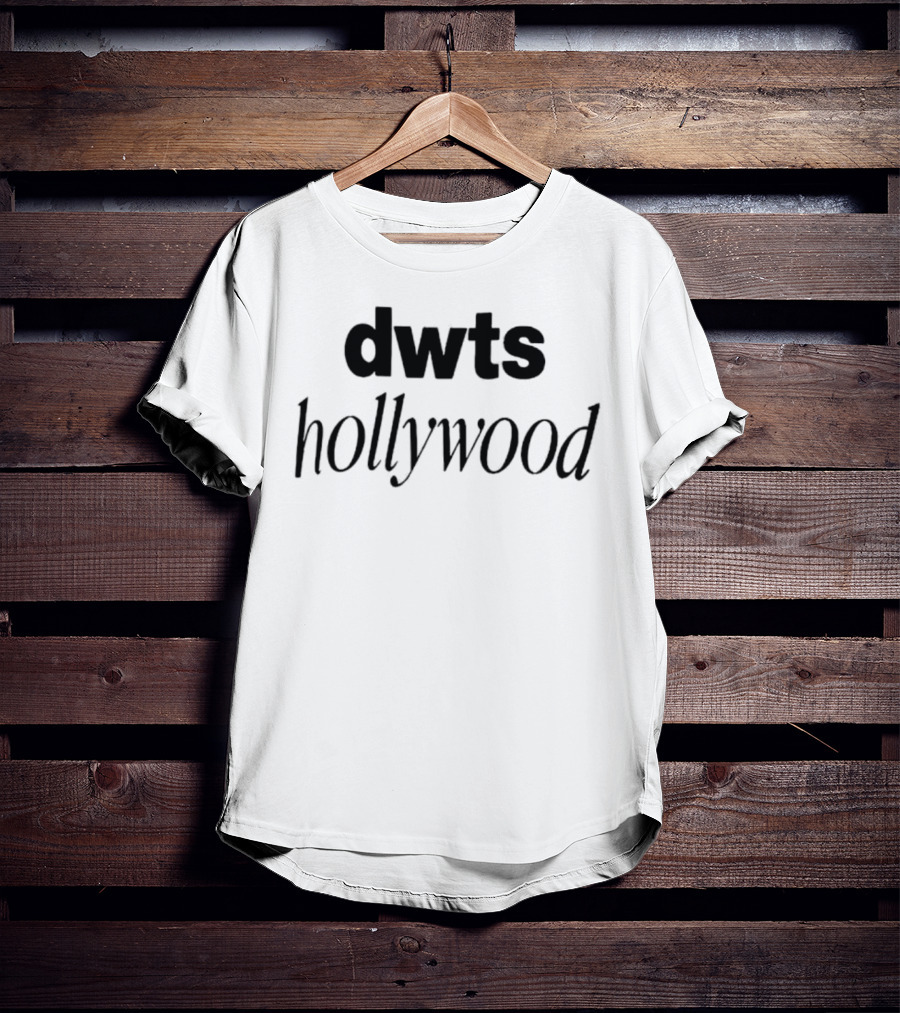DWTS Hollywood Stars Dance Silhouette T-Shirt