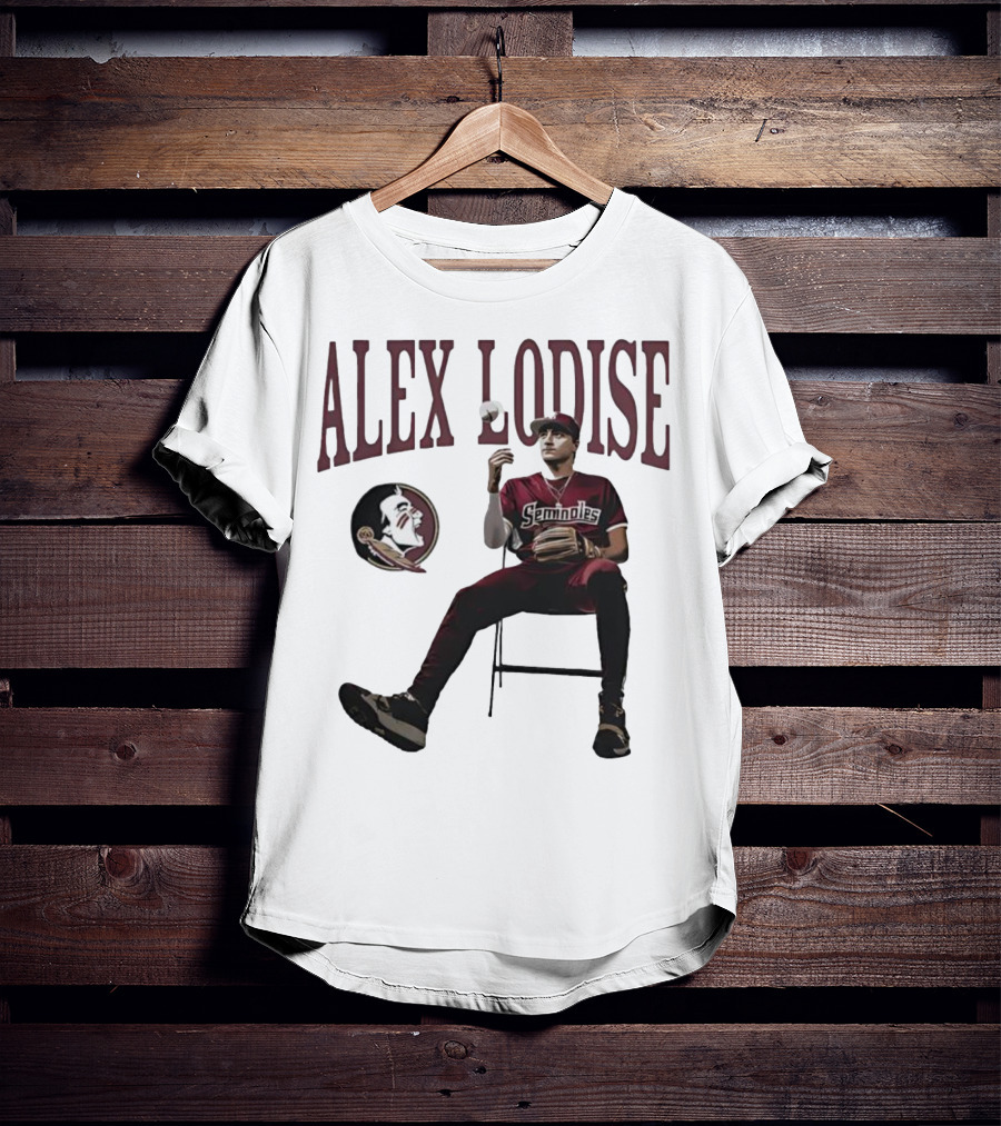 Florida State Seminoles Alex Lodise FSU Baseball Seminoles Icon T-Shirt