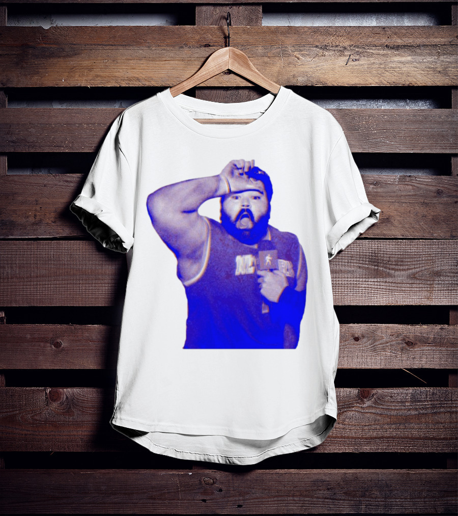 "Karltowns Wearing Jason Dantona NYC Basketball Theme Blue Tone" T-Shirt