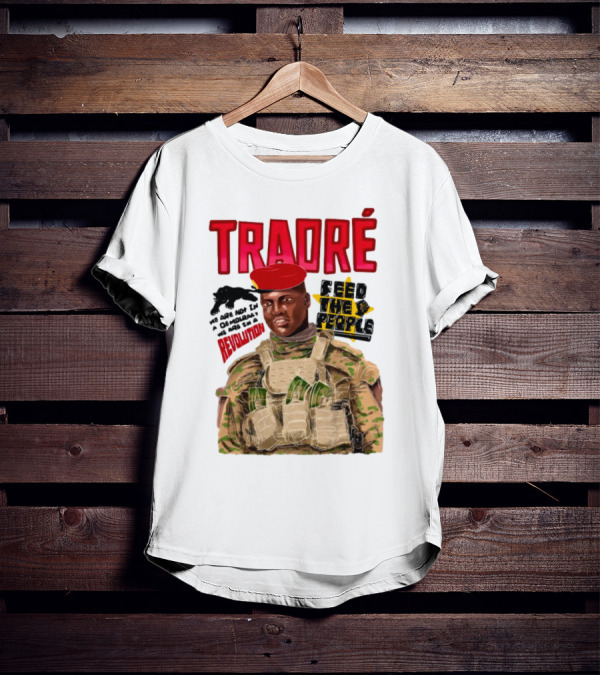 Traoré Revolution Ibrahim Feed The People T-Shirt