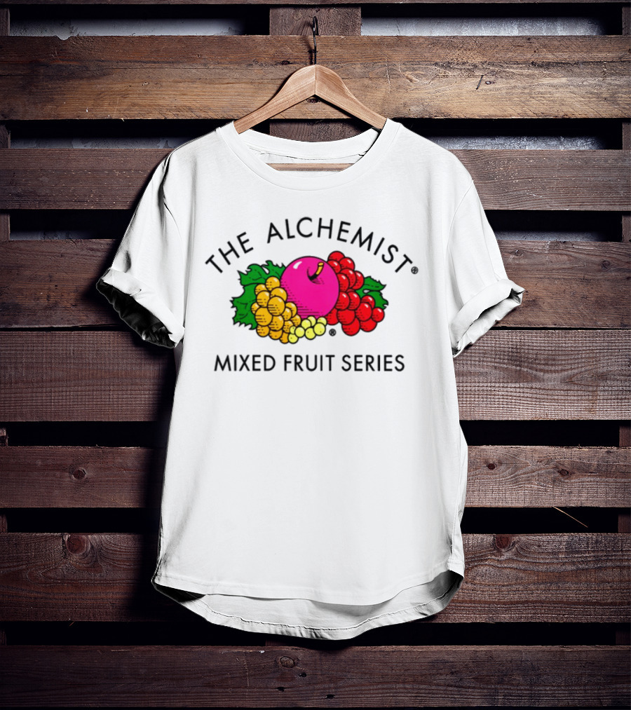 The Alchemist Limited Edition Mixed Fruit Pink Yellow Red Grapes Series T-Shirt