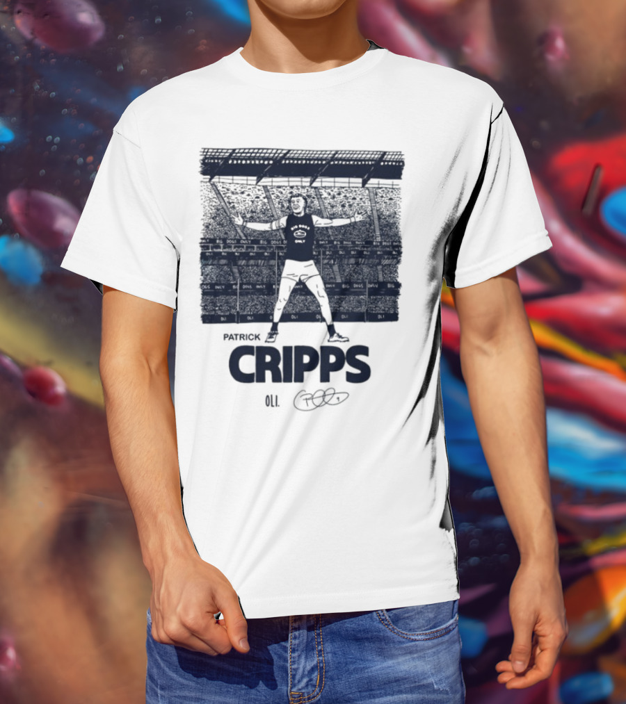 Patrick Cripps AFL Football Star Oli Tribute T-Shirt