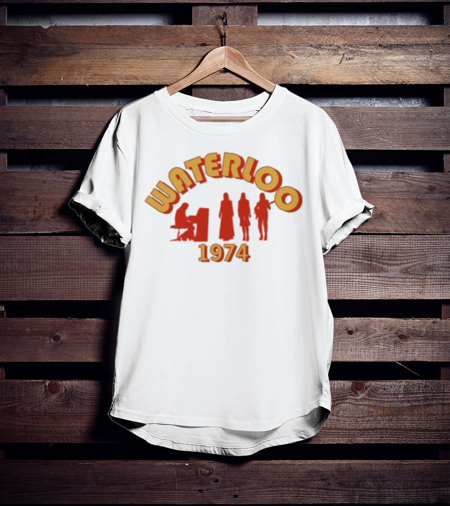 ABBA Waterloo 1974 Silhouettes T-Shirt