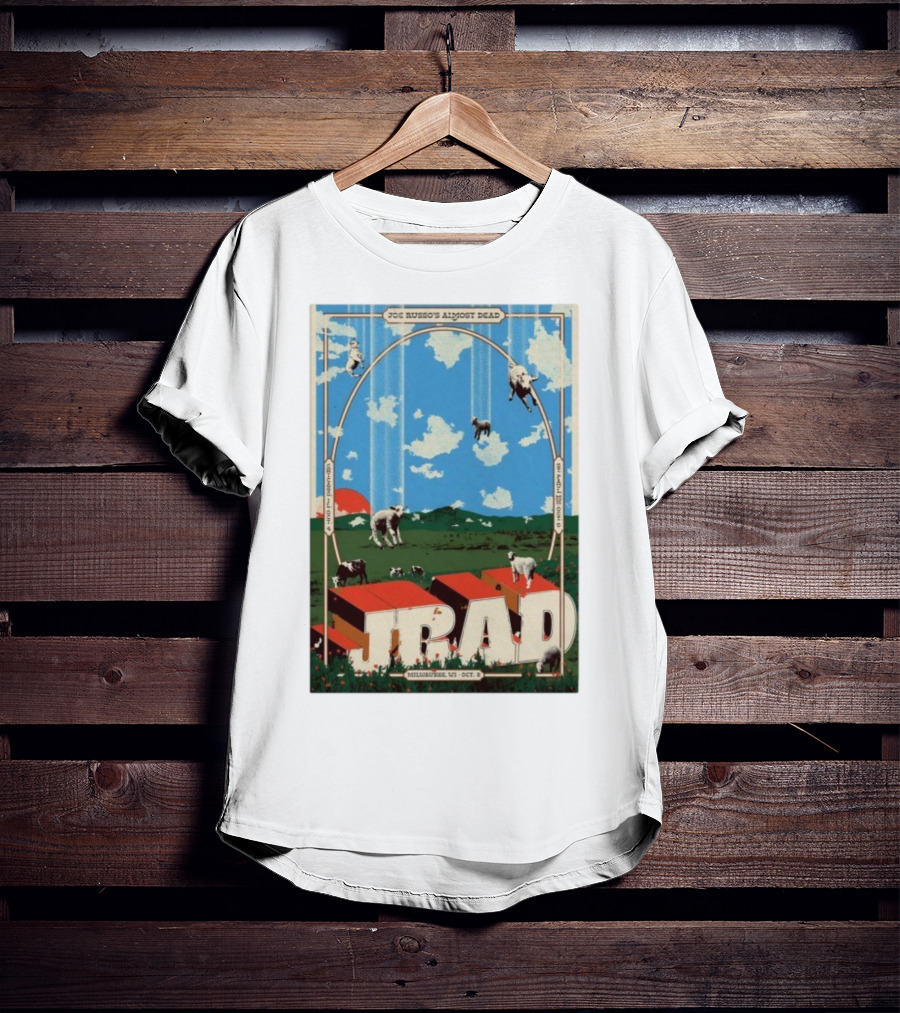 Joe Russo's Almost Dead JRAD Milwaukee WI Oct 3 2025 Lambs Clouds T-Shirt