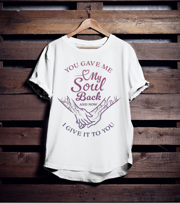 You Gave Me My Soul Back And Now I Give It To You KPop Demon Hunters Hands T-Shirt