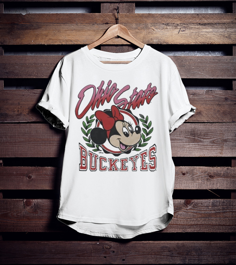 Ohio State Buckeyes Minnie Mouse Disney Collab T-Shirt