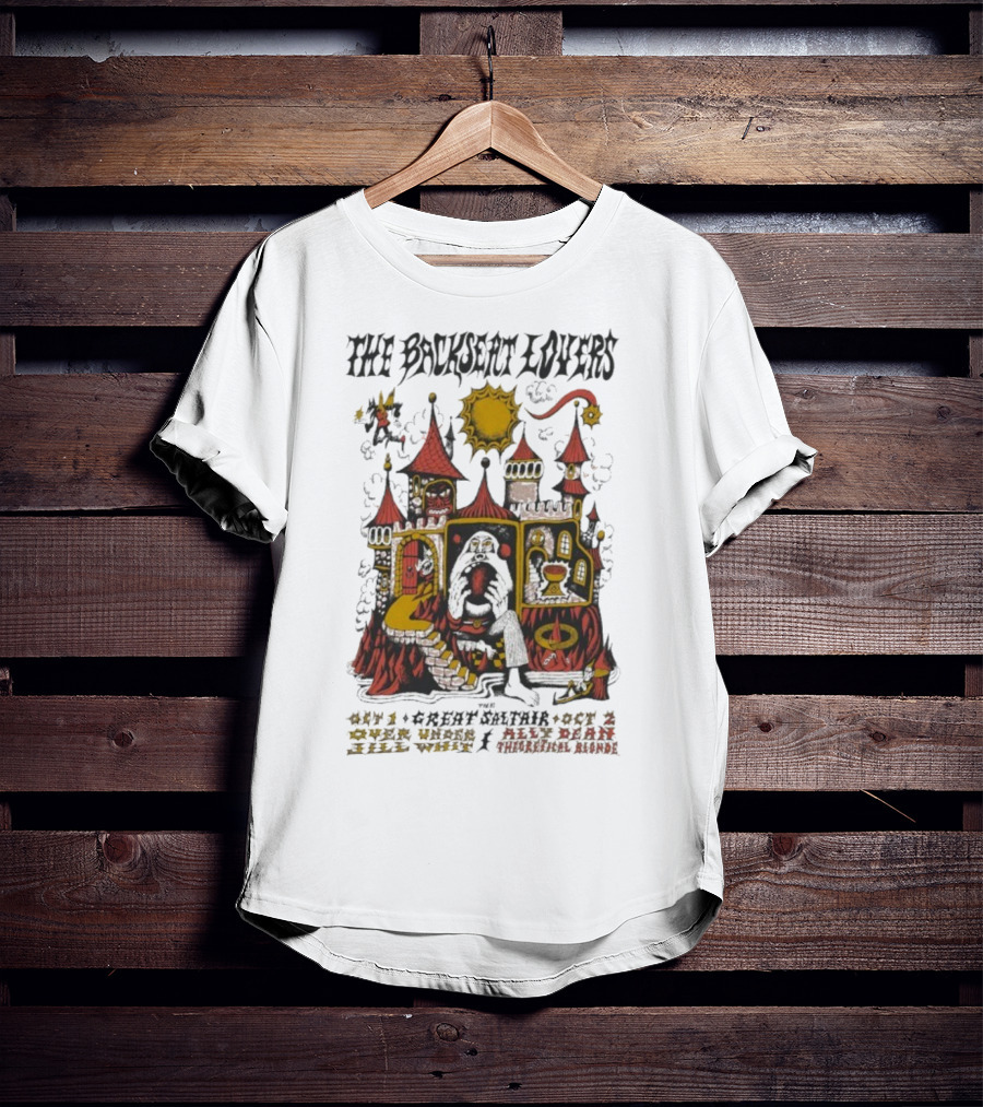 The Backseat Lovers Tour Unique Castle Artwork Oct 1 And 2 2025 T-Shirt