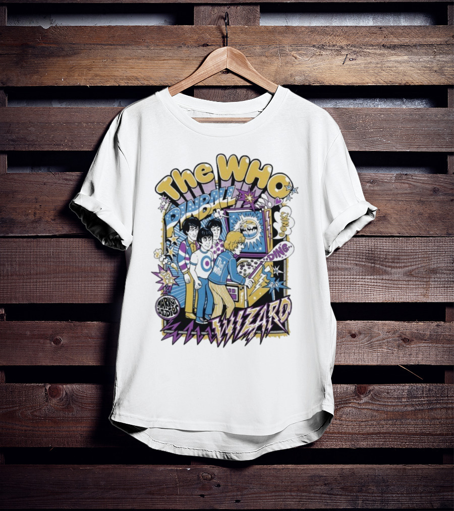 The Who Pinball Wizard Market Studios Collaboration T-Shirt