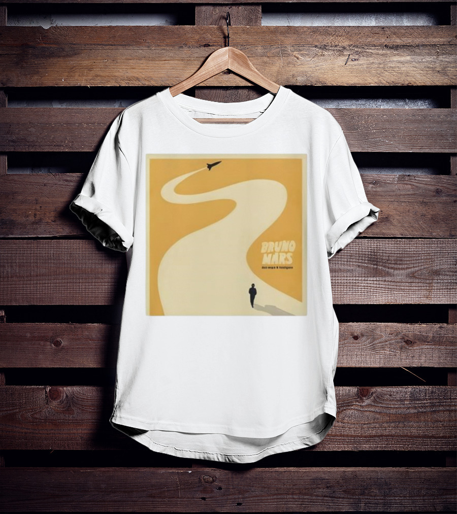 Bruno Mars Doo-Wops And Hooligans Rocket Pathway Scene T-Shirt