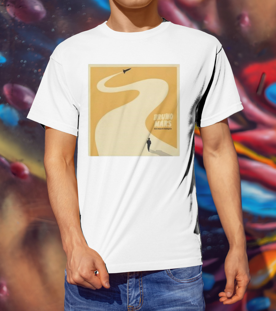 Bruno Mars Doo-Wops And Hooligans Rocket Pathway Scene T-Shirt