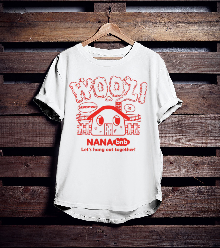 Woozi Sesame Bnb Nana Let's Hang Out Together T-Shirt