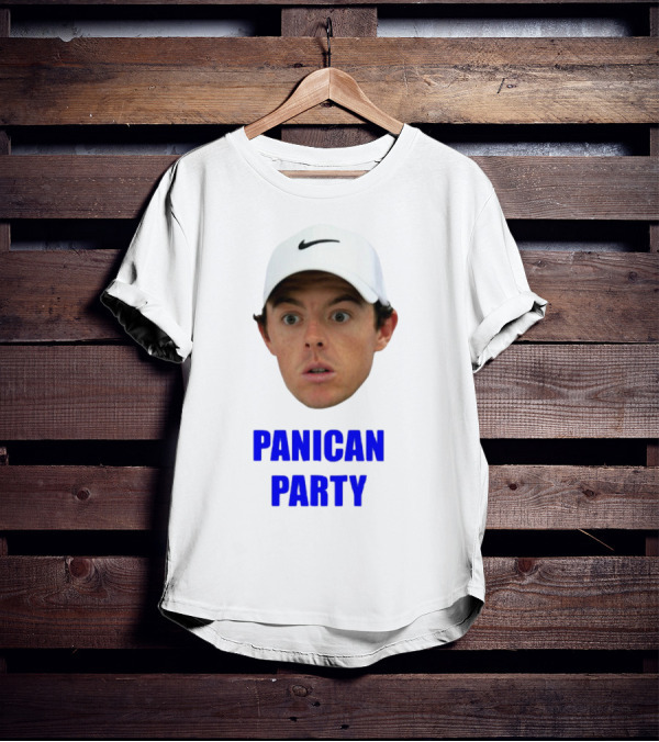 Panican Party Funny Golf Cap Expression T-Shirt