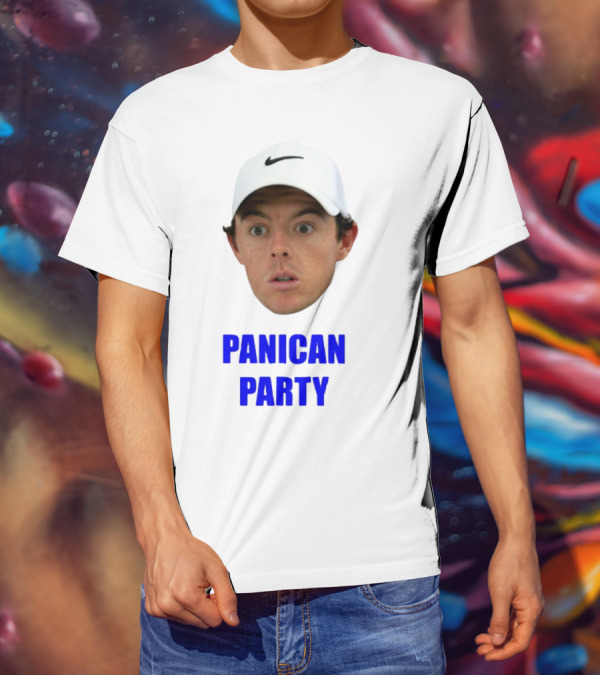 Panican Party Funny Golf Cap Expression T-Shirt