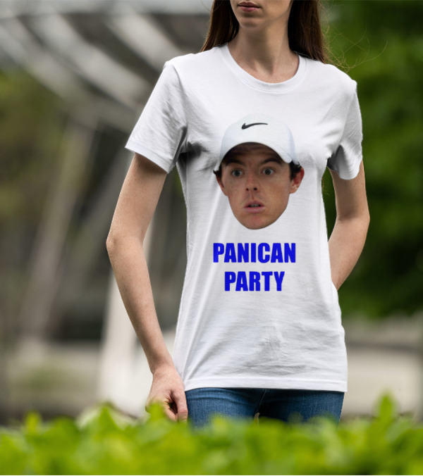 Panican Party Funny Golf Cap Expression T-Shirt