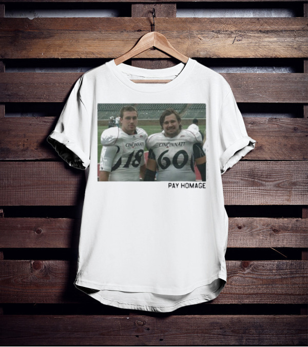 Cincinnati Bearcats Kelce Brothers Football Team Vintage Tribute T-Shirt