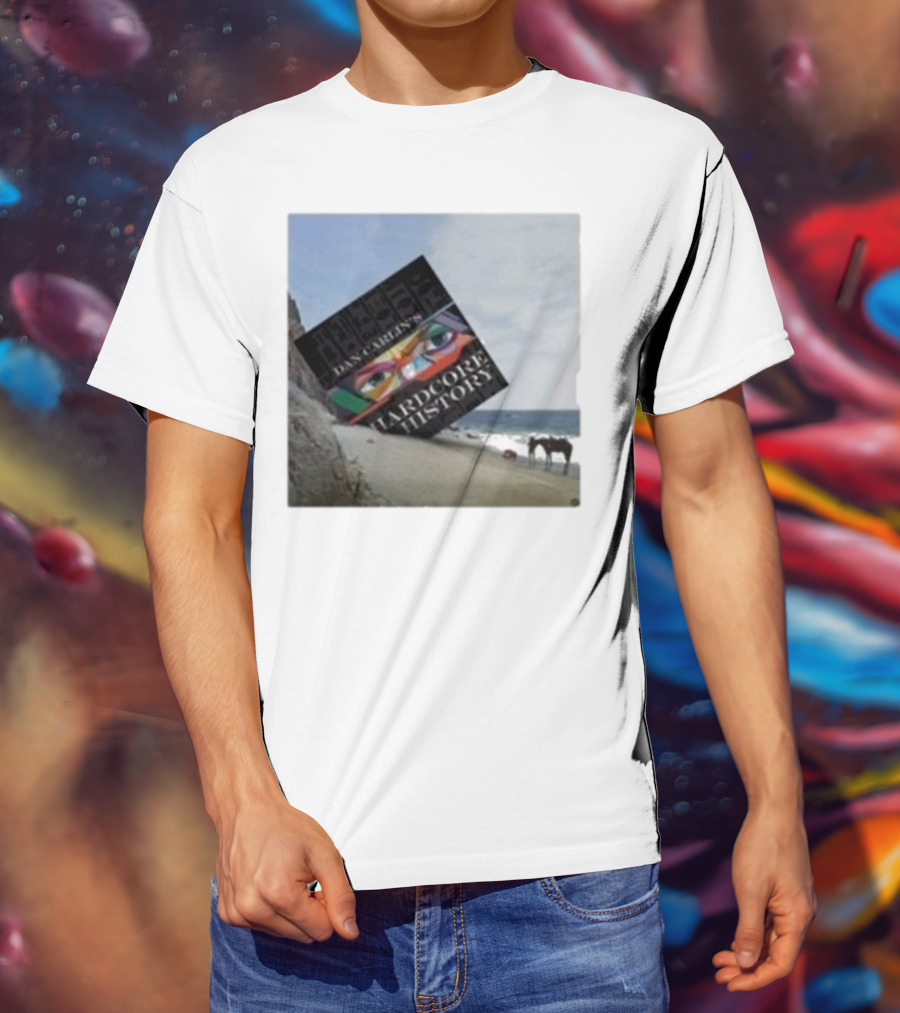Dan Carlin Hardcore History Podcast Planet Of The Apes Beach Scene T-Shirt