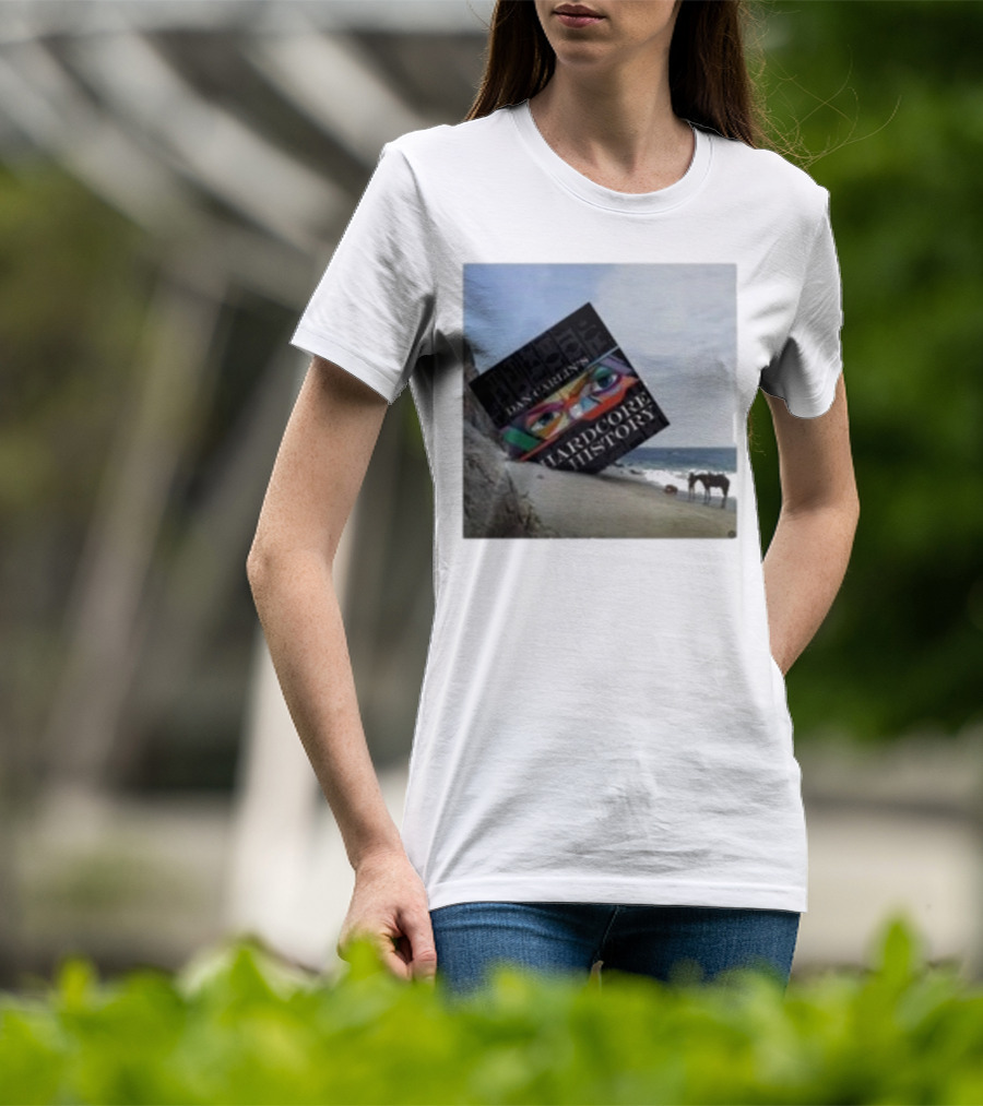 Dan Carlin Hardcore History Podcast Planet Of The Apes Beach Scene T-Shirt