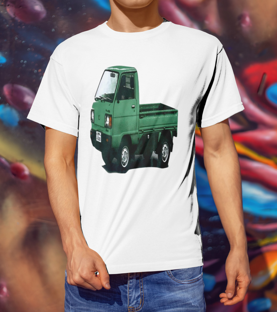Henry Johnson Truck Green Retro Kei Mini Truck Classic Vintage Vehicle Japan T-Shirt