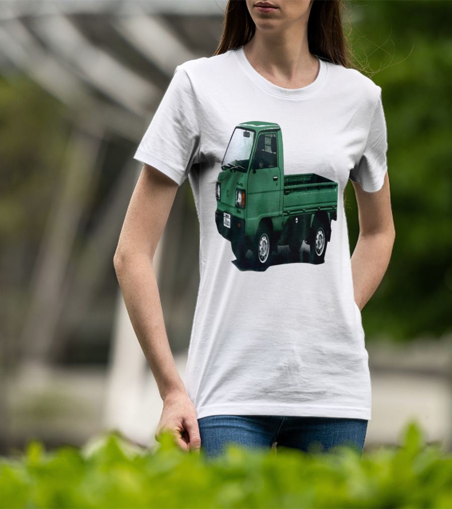 Henry Johnson Truck Green Retro Kei Mini Truck Classic Vintage Vehicle Japan T-Shirt