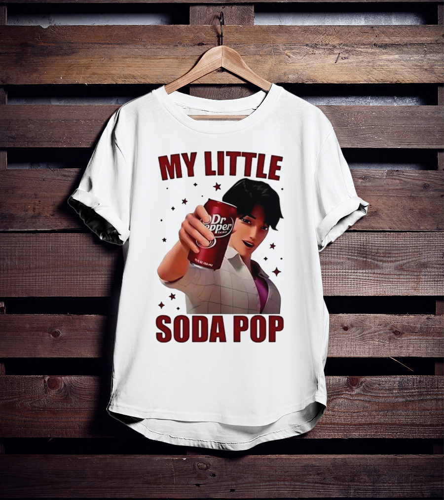 My Little Soda Pop Dr. Pepper Anime Character T-Shirt