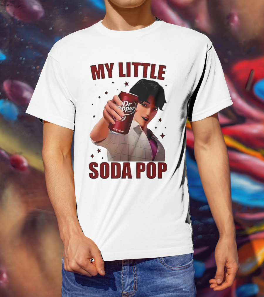 My Little Soda Pop Dr. Pepper Anime Character T-Shirt
