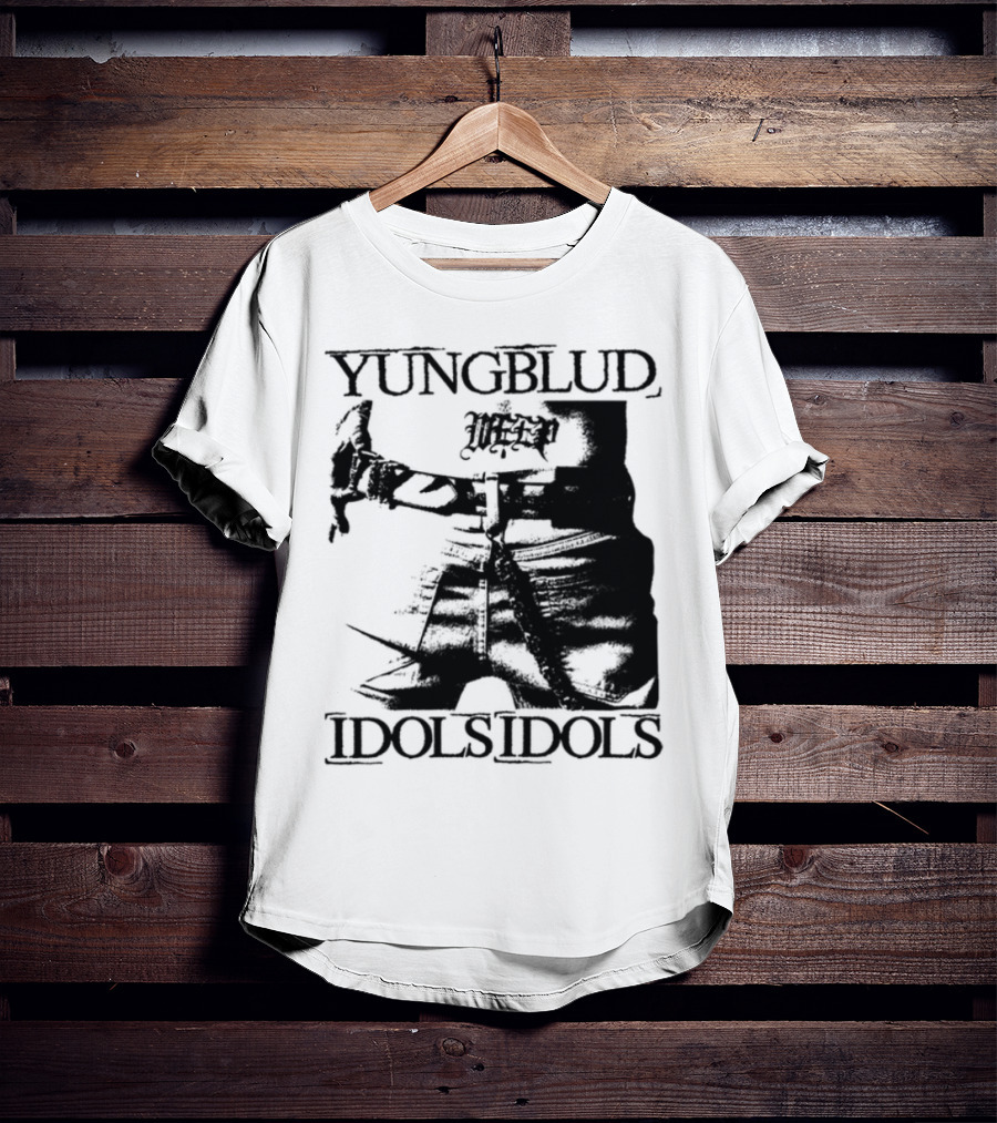 Yungblud Idolsidols Limited White Tattoo Design T-Shirt