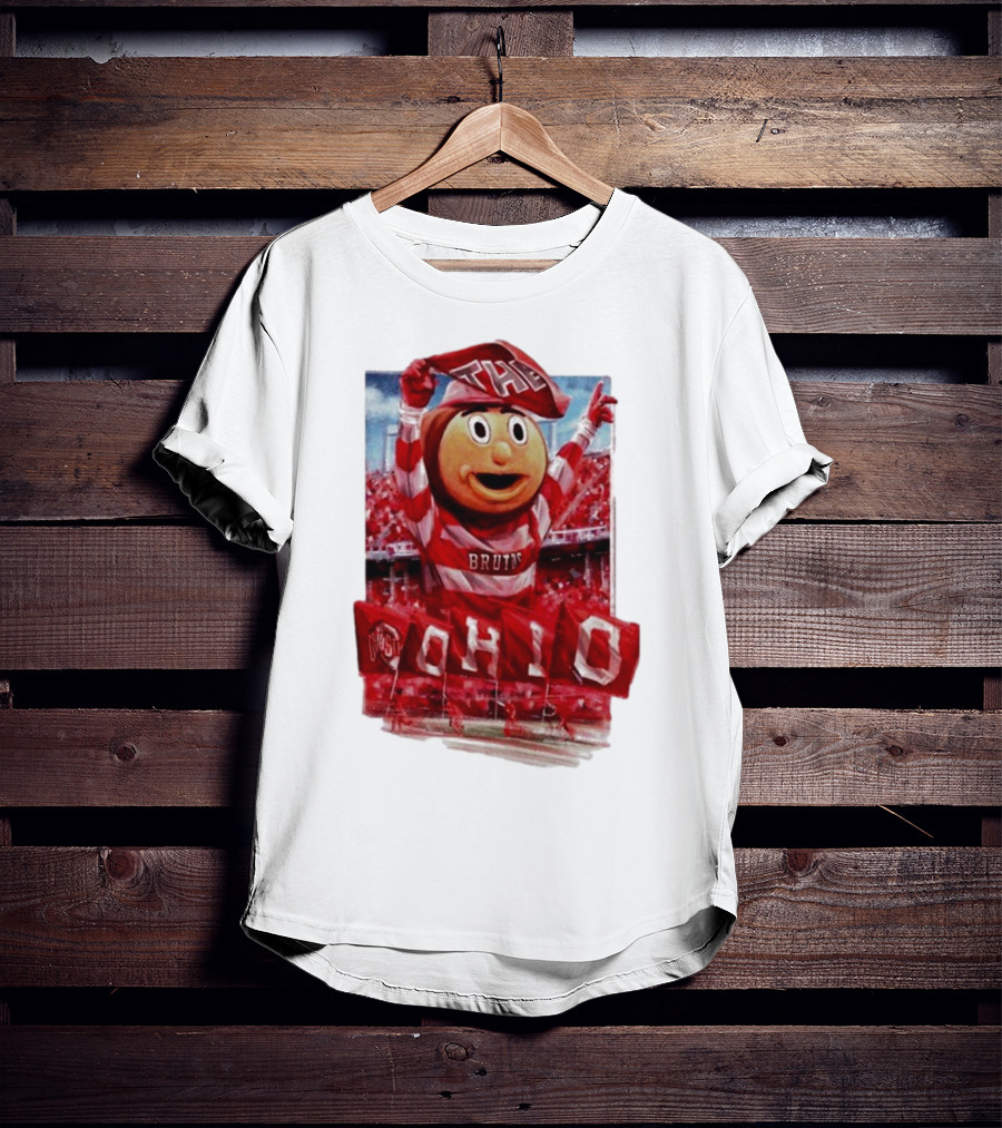 Ohio State Buckeyes Brutus Mascot At Ohio Stadium Event T-Shirt
