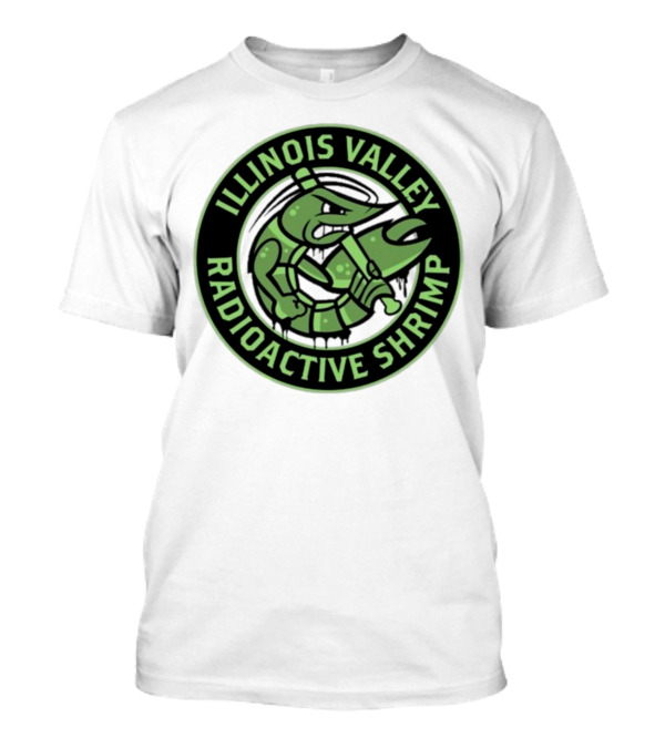 Illinois Valley Radioactive Pistol Shrimp Team Logo T-Shirt