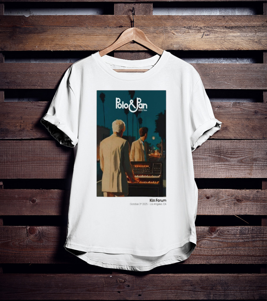 Polo & Pan 2222 Tour October 3 2025 Inglewood CA Event T-Shirt