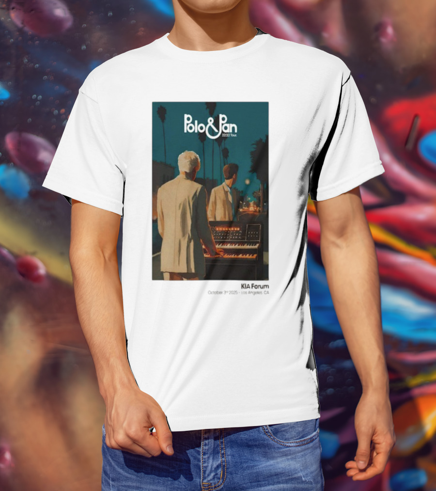 Polo & Pan 2222 Tour October 3 2025 Inglewood CA Event T-Shirt