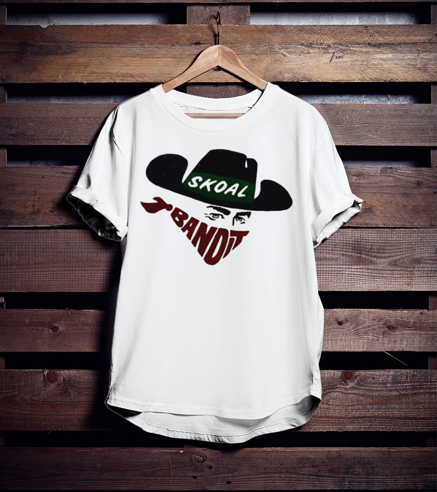 Skoal Bandit Cowboy Hat Vintage Ringer T-Shirt