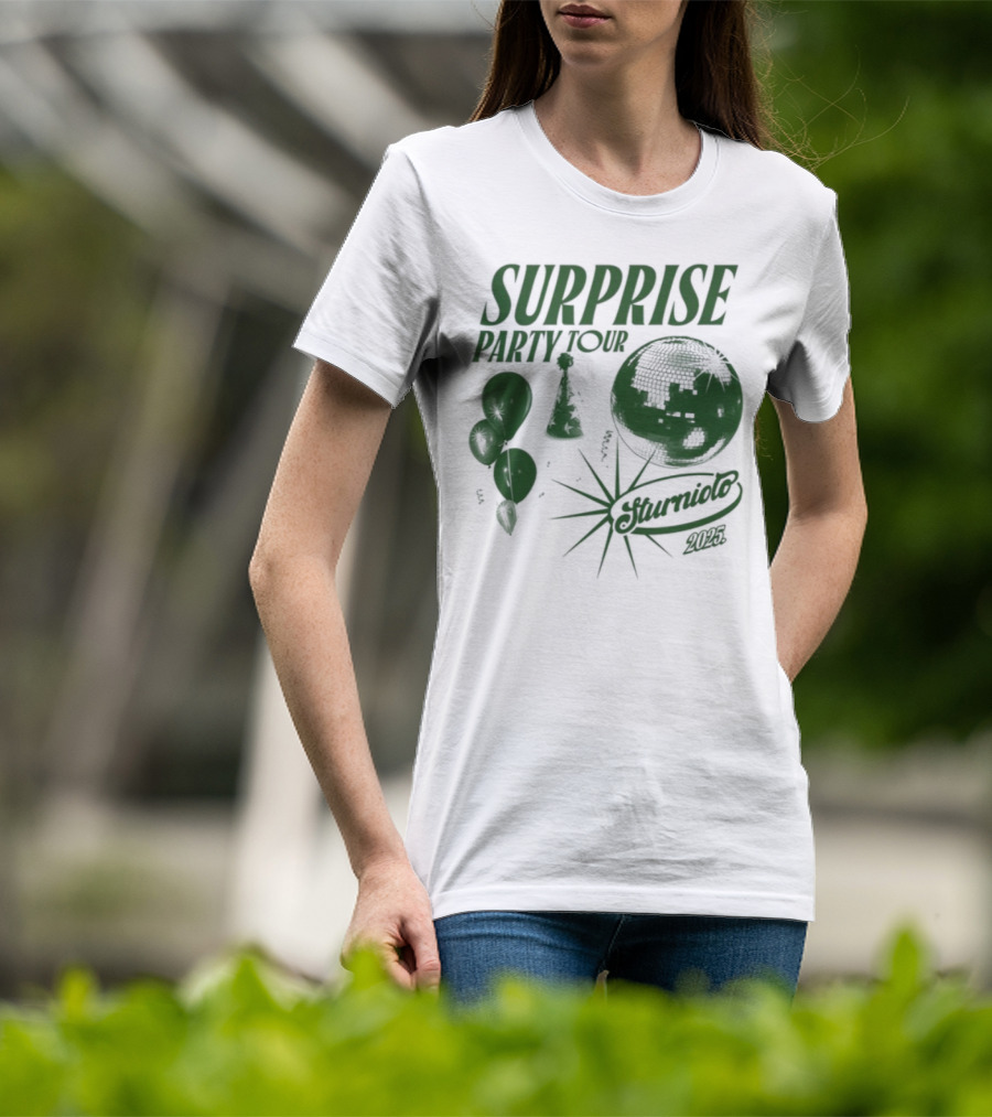 Surprise Party Tour Sturniolo Vibes Balloons And Disco Theme T-Shirt