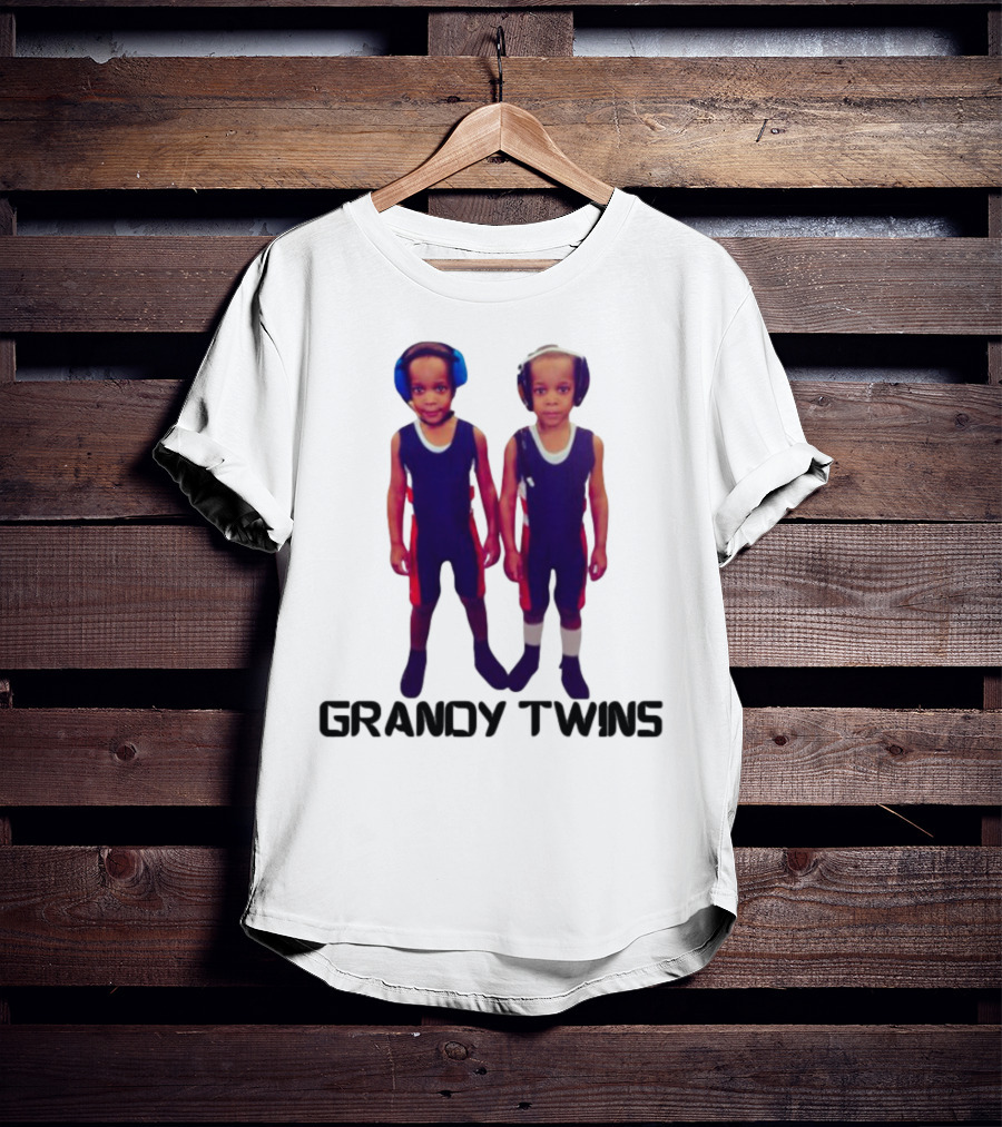 Grandy Twins Baby Wrestling Champions T-Shirt