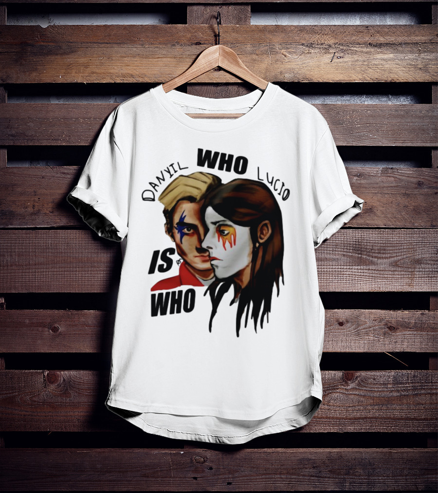 Danyil Who Lucio Is Who Face Paint Art T-Shirt
