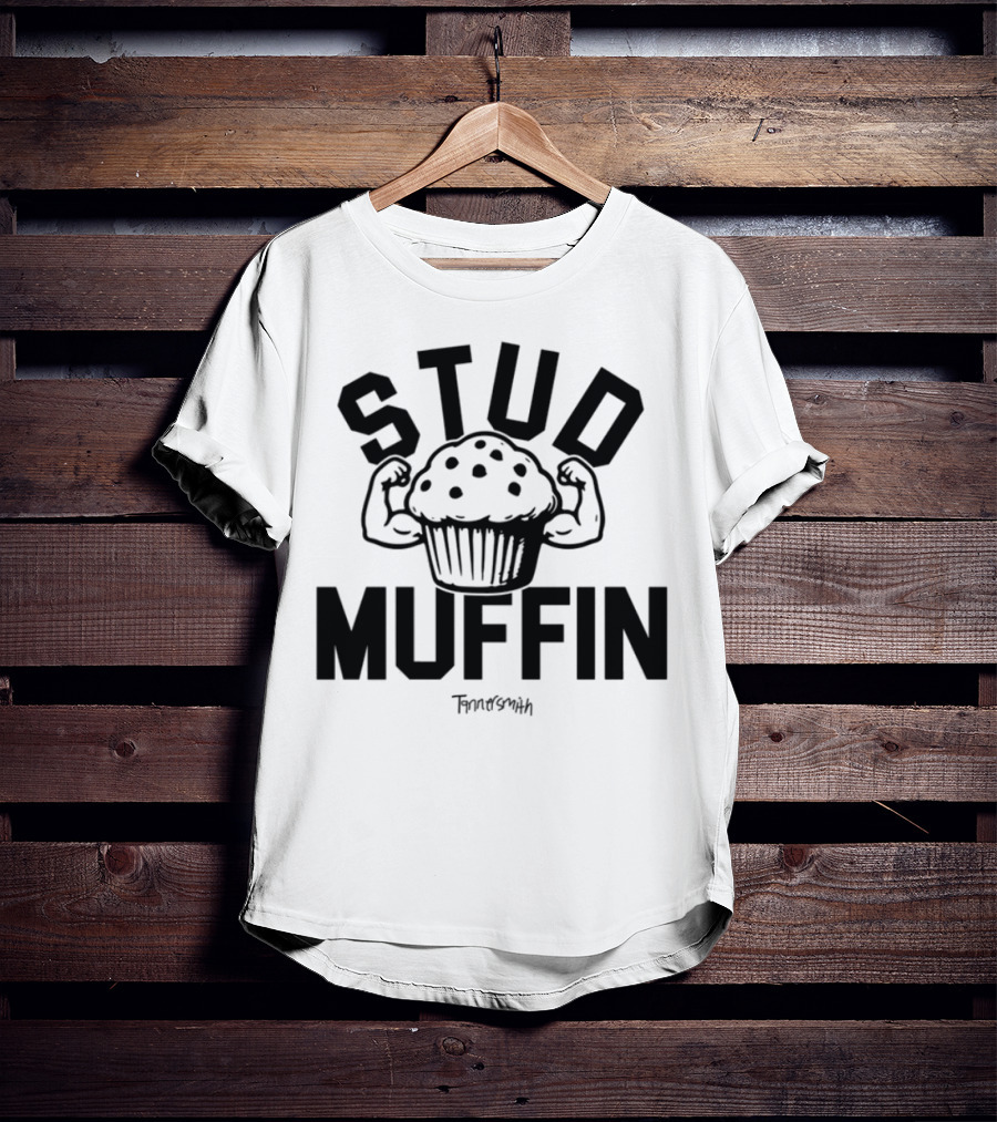 Frankie Antonelli Wearing Stud Muffin Texas A&M Aggies Football Fan Tee T-Shirt