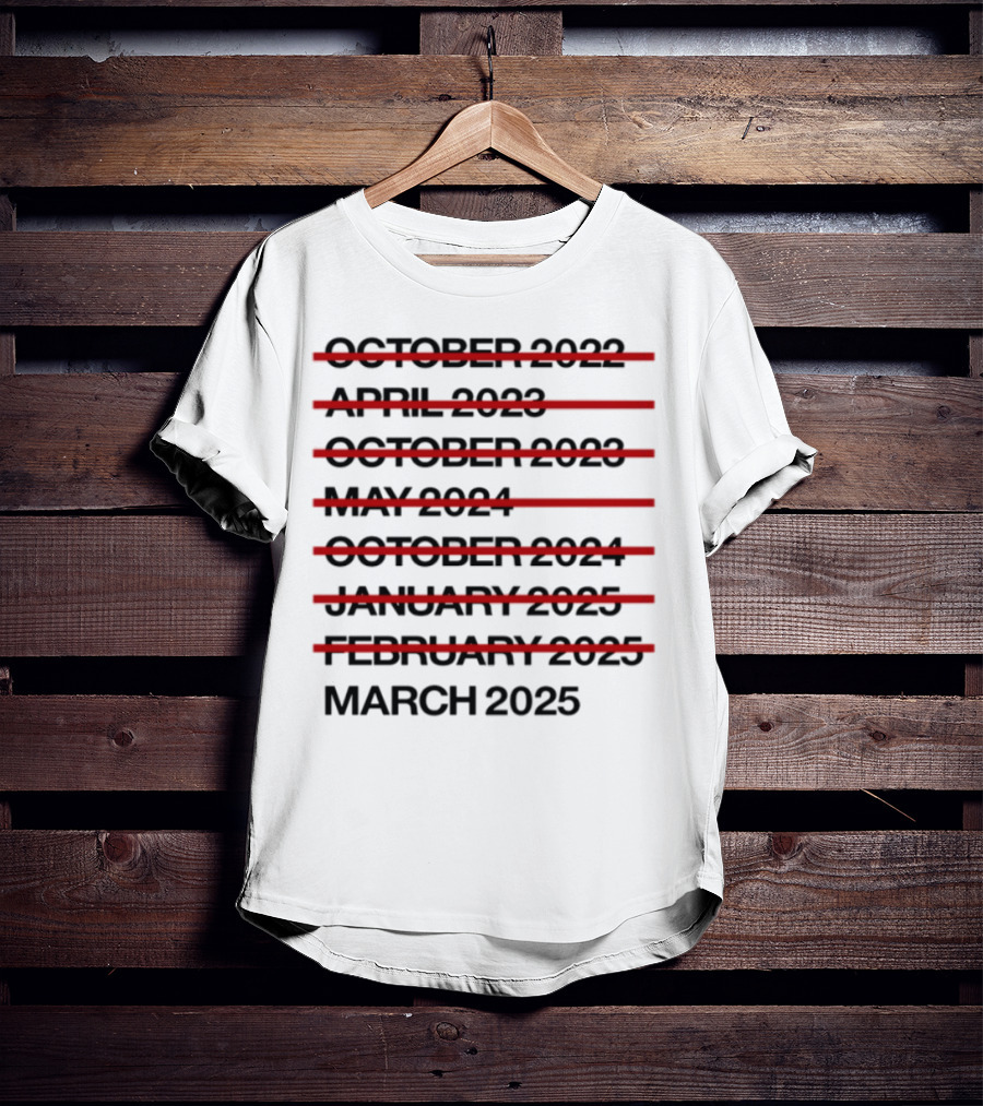 From The Private Collection Of Saba & No Id Dates 1990 2000 2010 1991 1994 1999 2012 T-Shirt