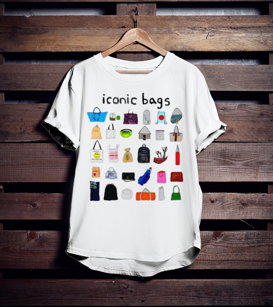 Iconic Bags Featuring Famous And Recognizable Designs And Symbols T-Shirt