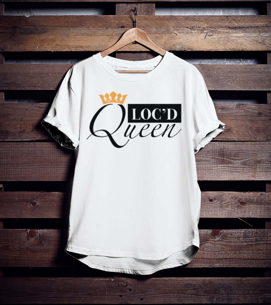 Kendra Kenshay Loc'd Queen Crown Icon T-Shirt