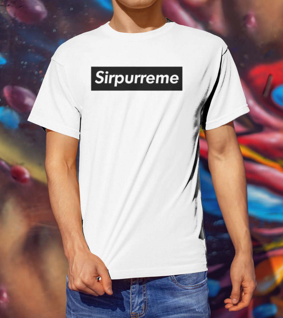 Sir Purr Sirpurreme Icon Sports Crossover T-Shirt