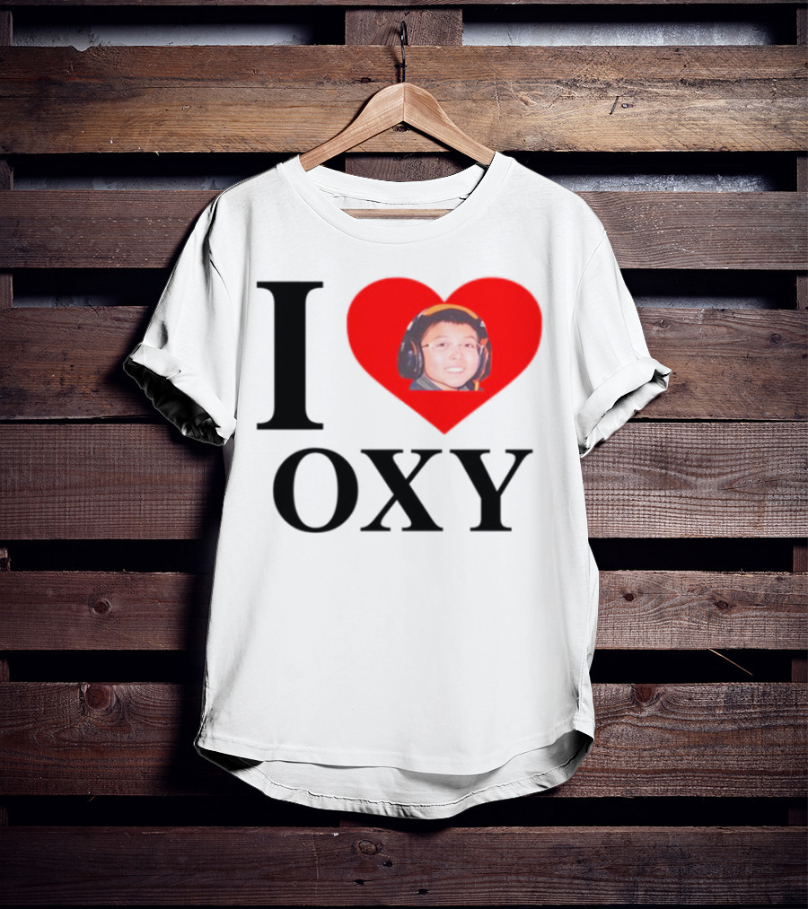 V1c I Heart Oxy Kid Headphones T-Shirt