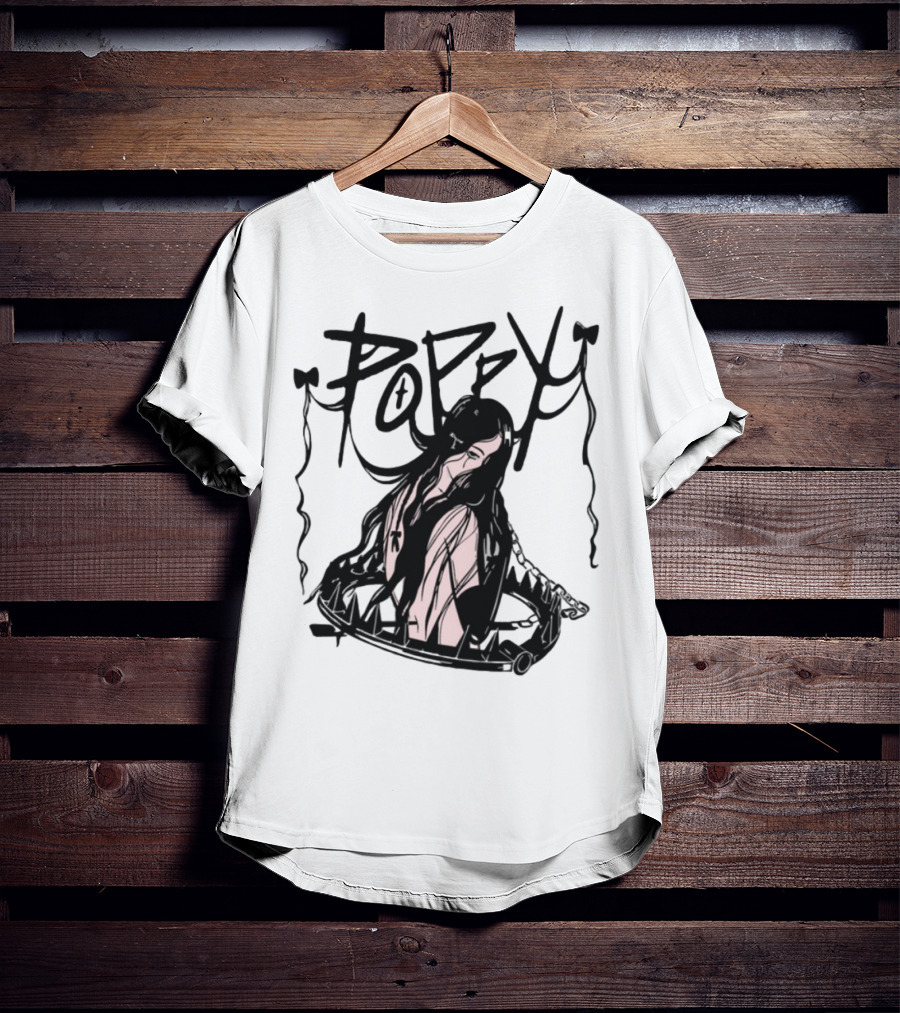 Poppy Bear Trap Enigmatic Dark Aesthetic T-Shirt