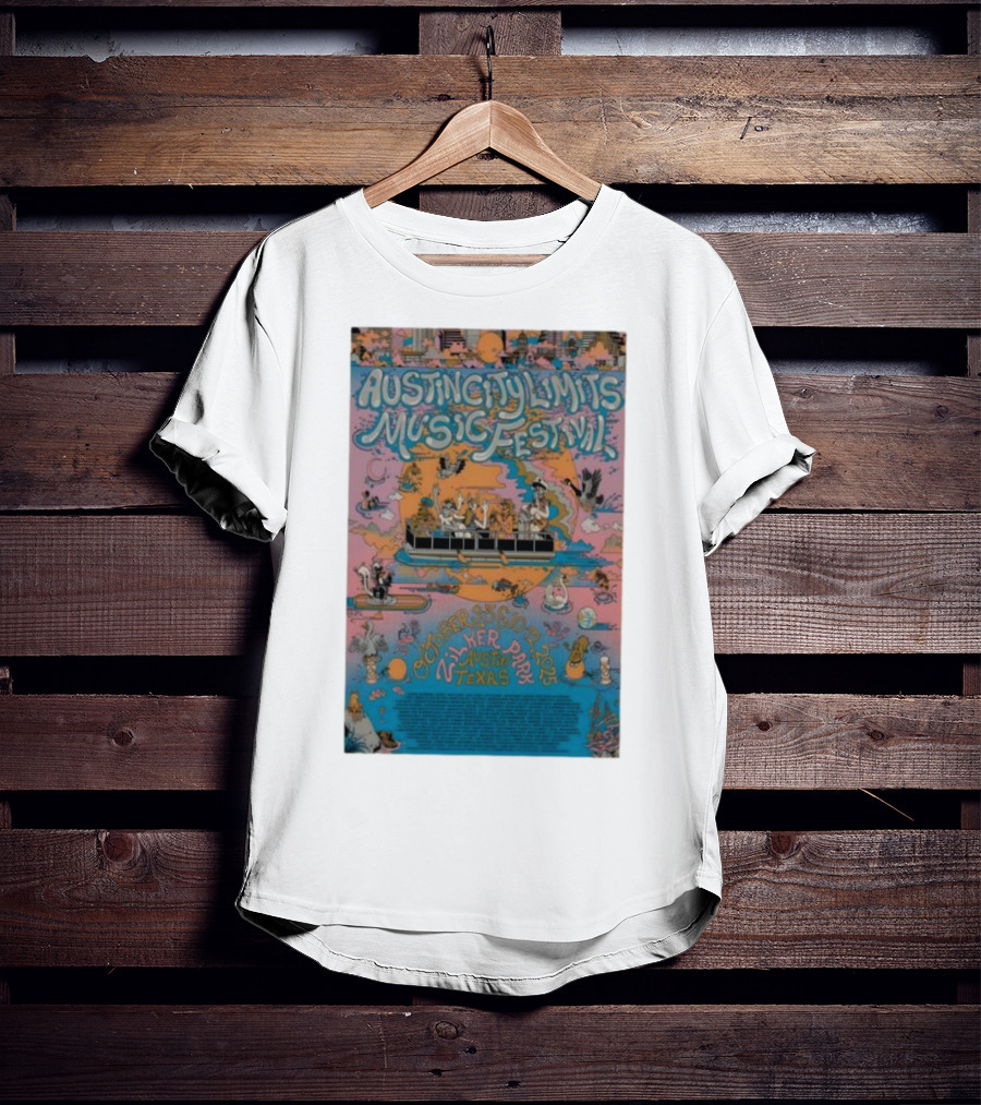 Austin City Limits Music Festival 2015 Wilker Park Austin Texas October 2-4 9-11 T-Shirt