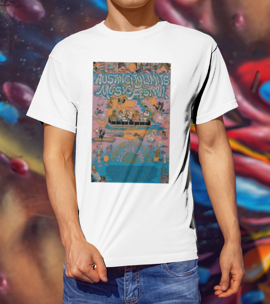 Austin City Limits Music Festival 2015 Wilker Park Austin Texas October 2-4 9-11 T-Shirt