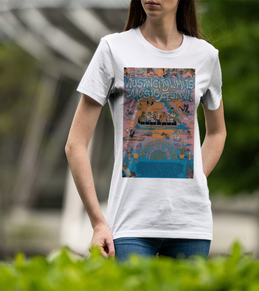 Austin City Limits Music Festival 2015 Wilker Park Austin Texas October 2-4 9-11 T-Shirt