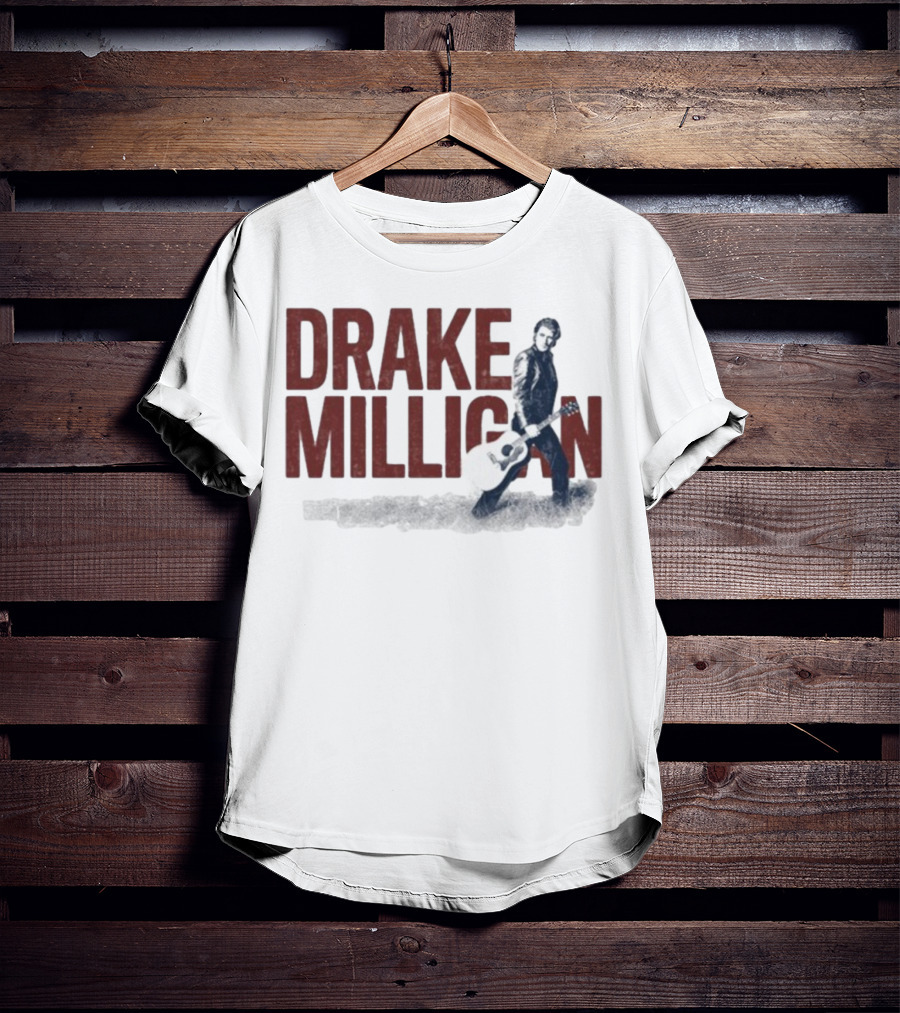 Drake Milligan Silver Guitar Photo Edition T-Shirt