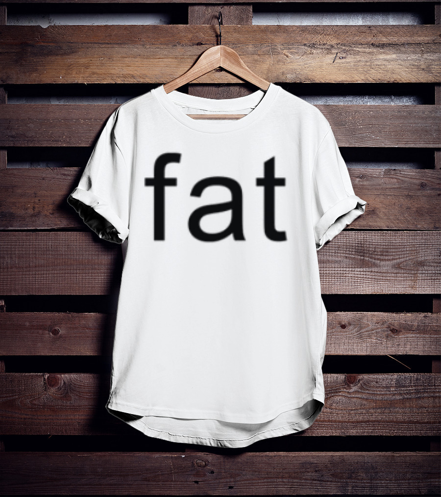 Lawrence Chaney Fat Summer Retro Bold Lettering T-Shirt