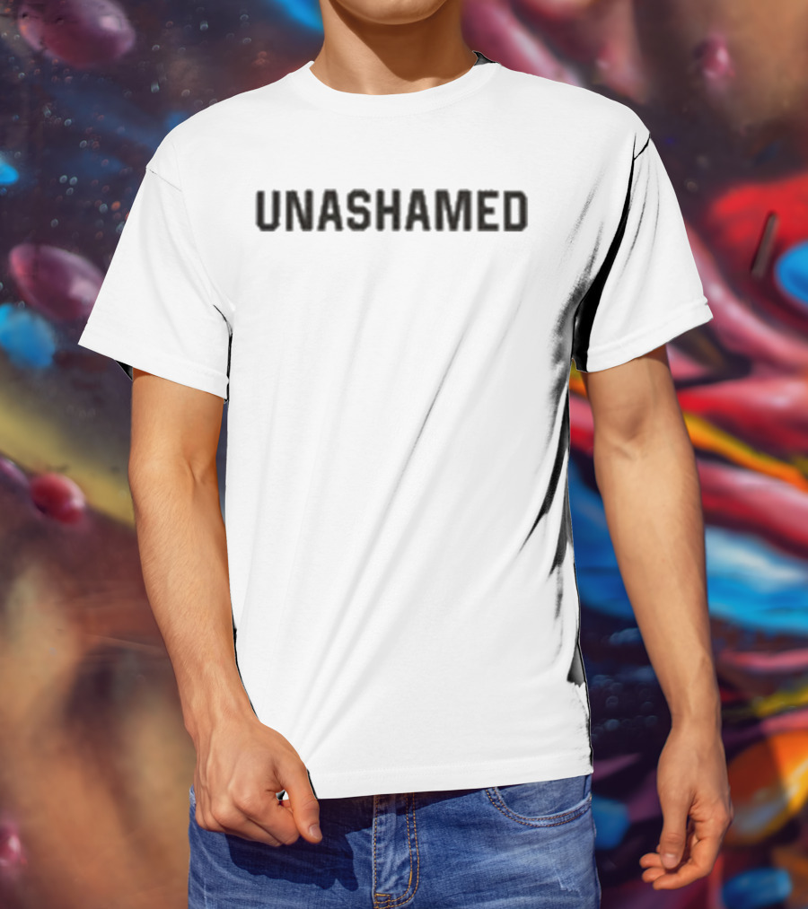 Lecrae Unashamed Bold Lettering Motivational Artwork T-Shirt
