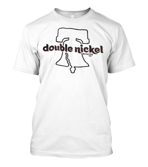 Double Nickel Red October Phillies Baseball Liberty Bell T-Shirt